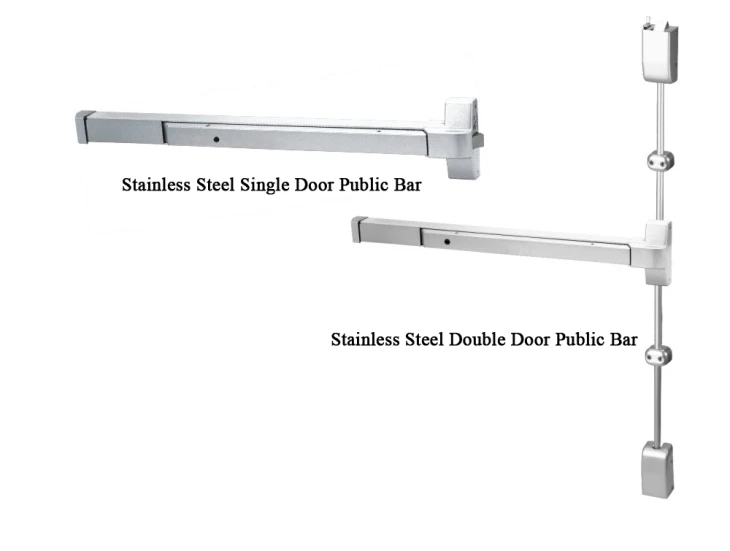 Emergency Hollow Metal Fire Door With Panic Bar